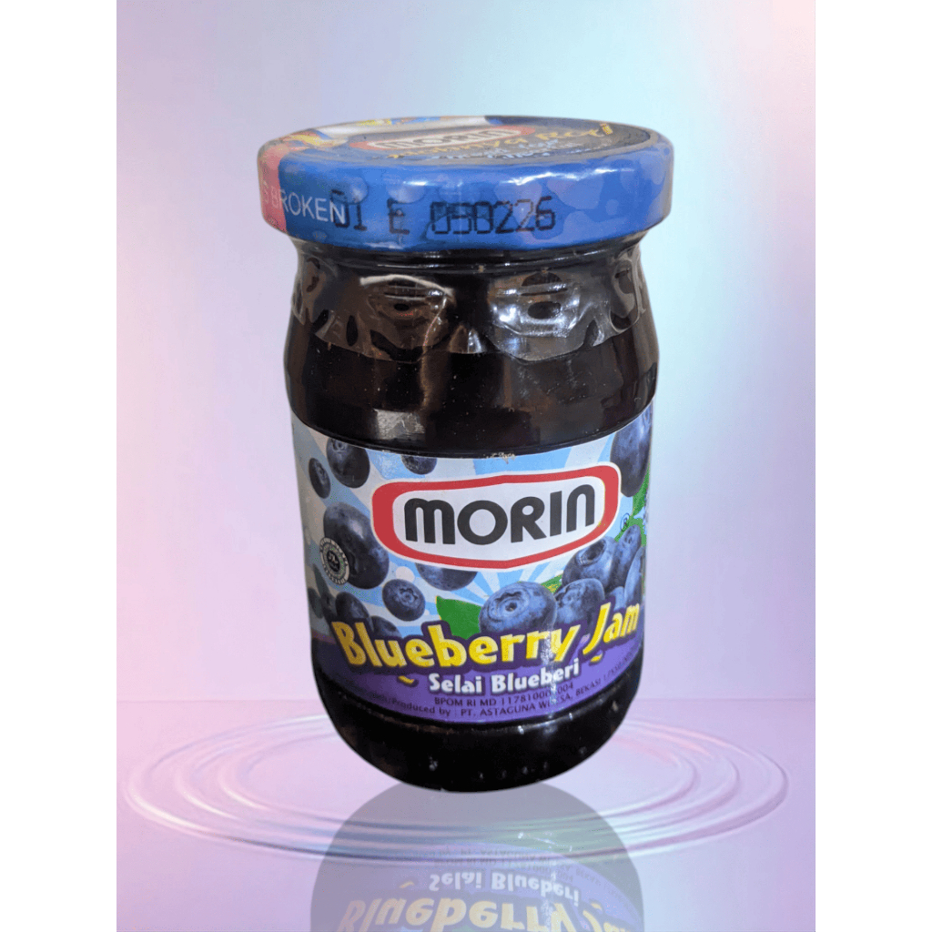 

Morin Blueberry Jam Selai Blueberi ukuran 170gram