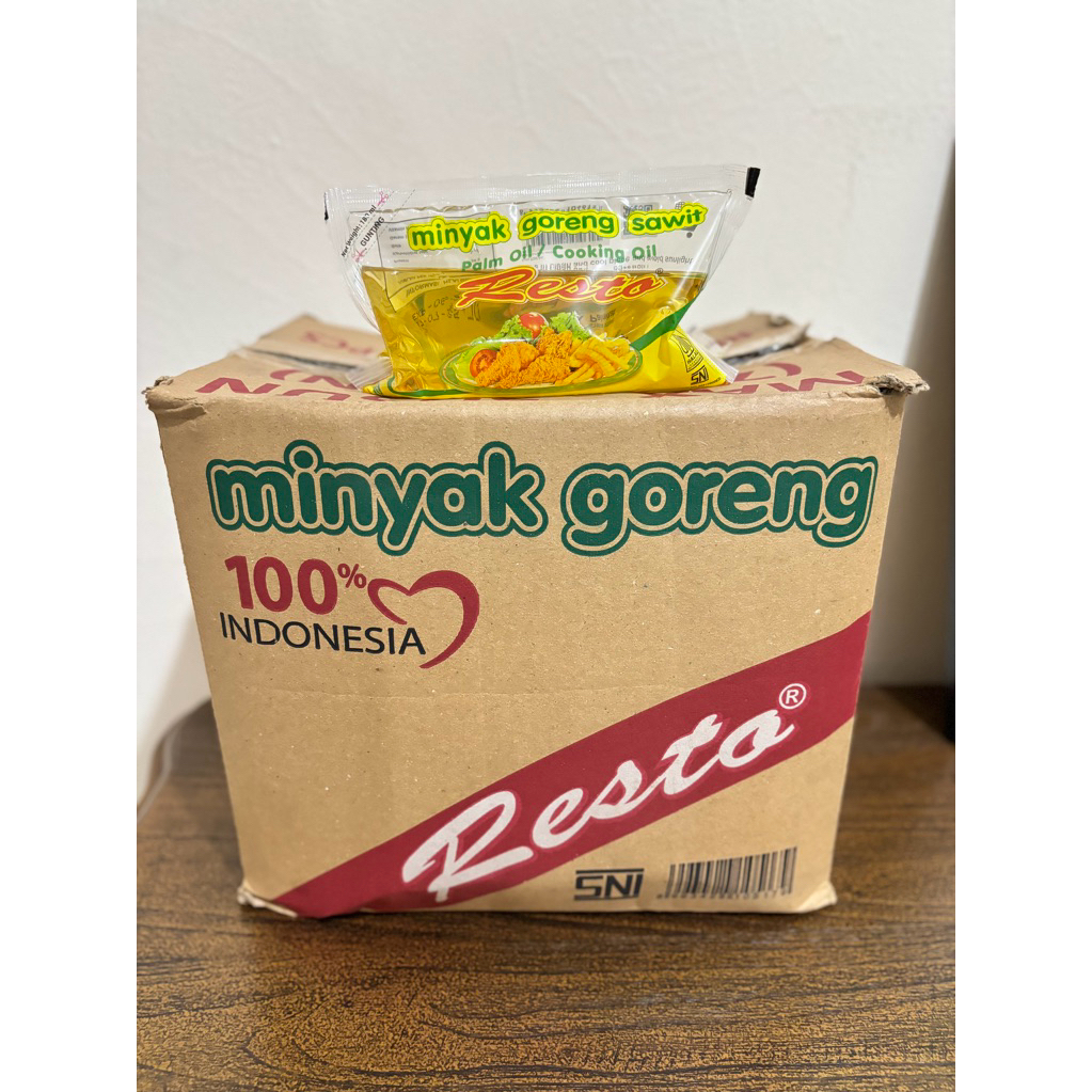 

Resto Minyak Goreng 180Ml - 1 carton isi 48pcs