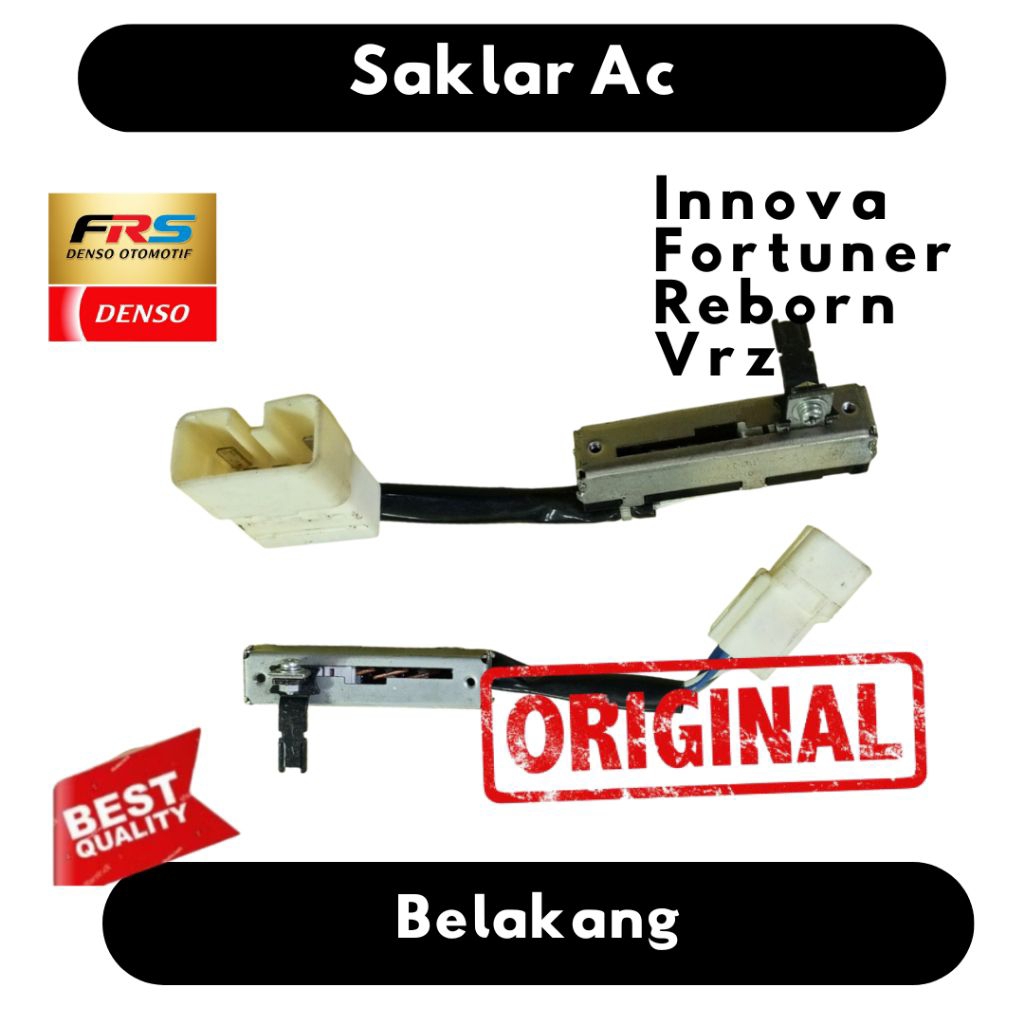 Saklar AC belakang Innova Fortuner Saklar AC Innova reborn Fortuner Vrz belakang