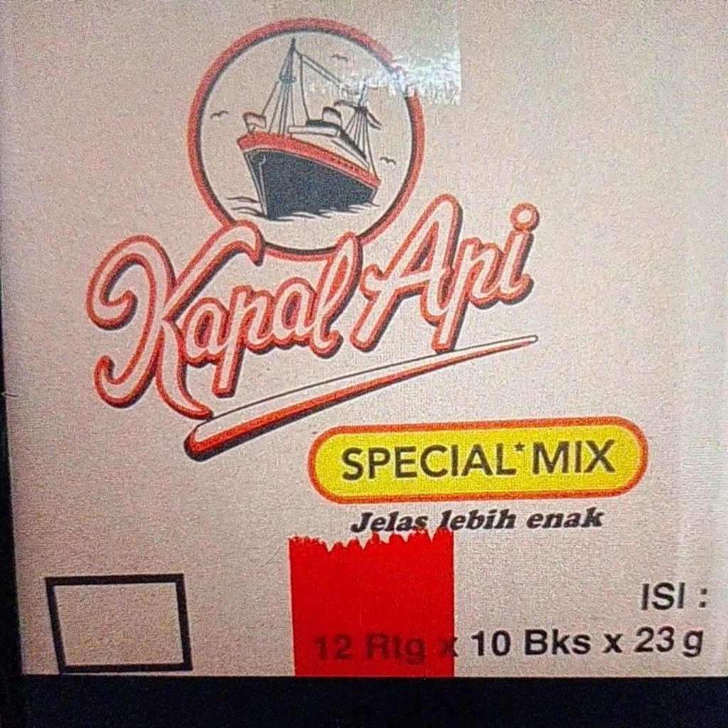 

Kopi kapal api special Mix 1 karton