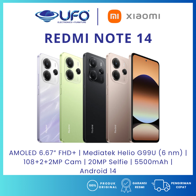 HP XIAOMI Redmi Note 14 RAM8/128GB | RAM8/256GB