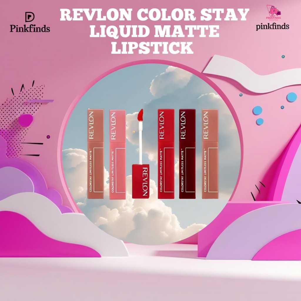 PINKFINDS l Revlon ColorStay Limitless Matte Liquid Lipstick l 100% ORIGINAL