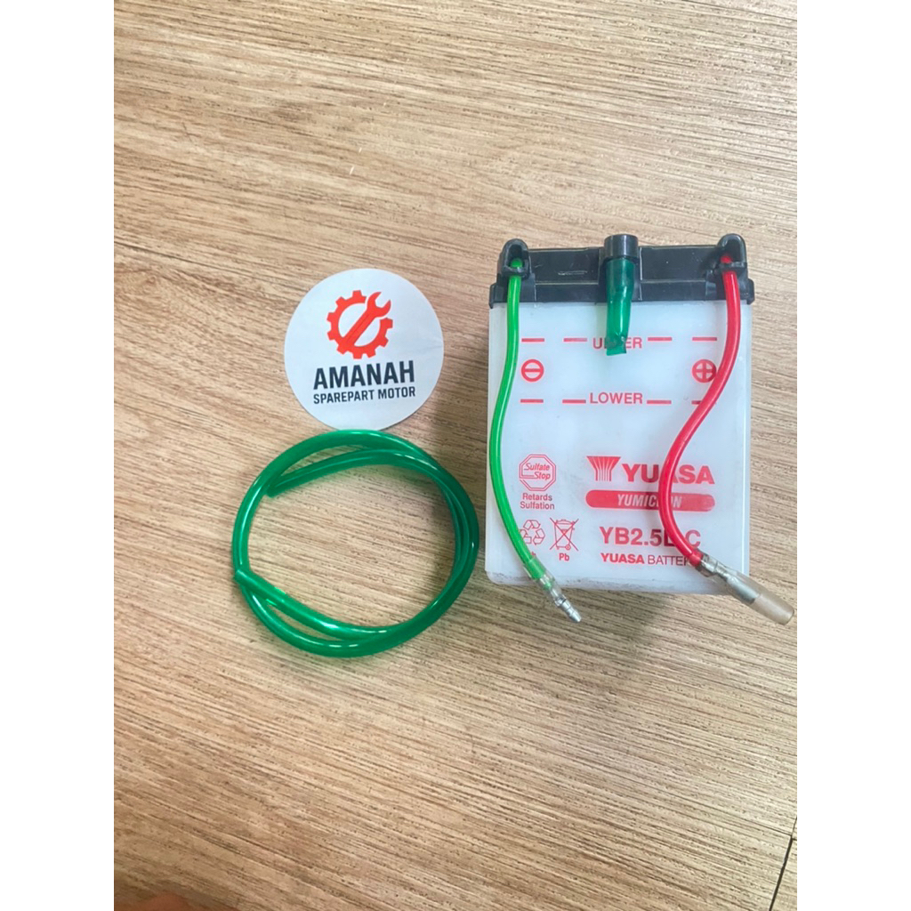 aki accu honda win 12 volt merk yuasa