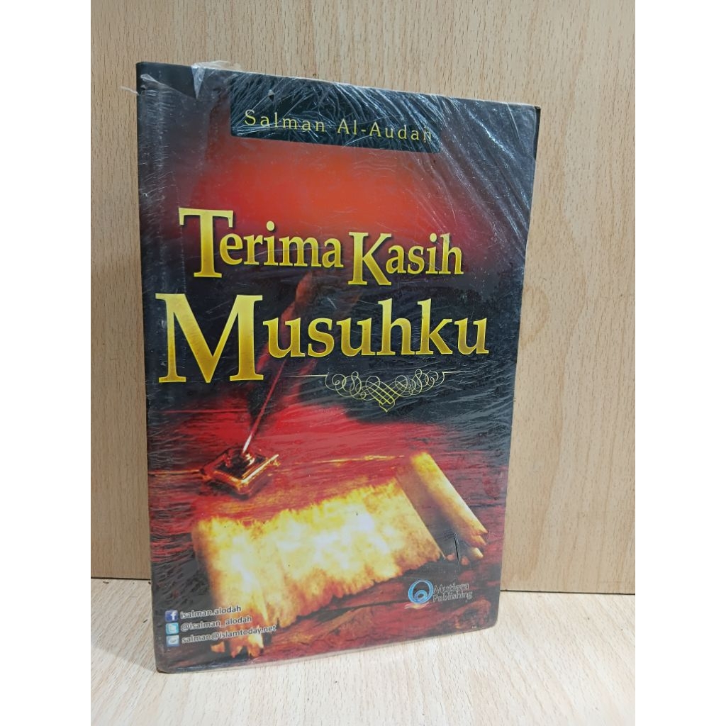 buku agama ( Islam ) Terima Kasih Musuhku.