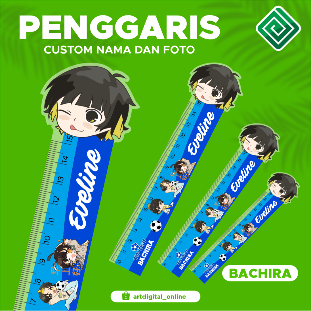 

Penggaris Photo Custom nama penggaris custom foto penggaris BLUE LOCK
