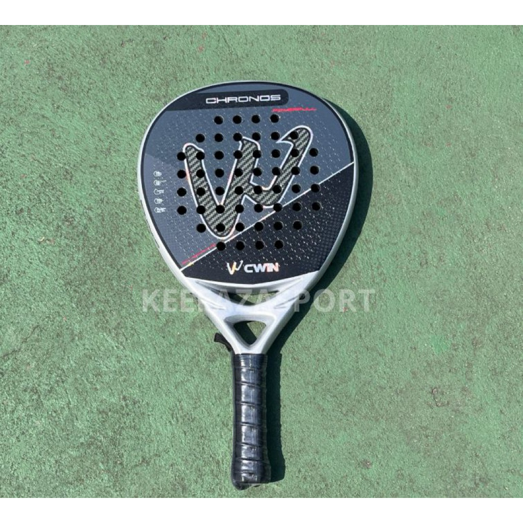 Raket Padel merk Camewin original Type 5026 (FREE Bag, Grip 2, body cover 1, Wristband 1)
