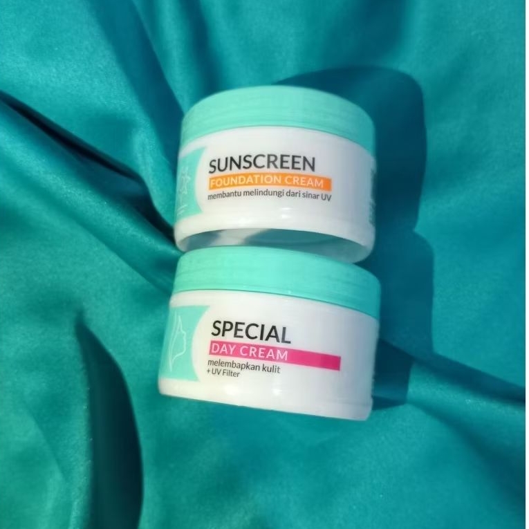 (2 Produk) Viva Spesial Day Cream Skincare Paket / Paket 2 Produk Viva Day Cream + Viva Sunscreen