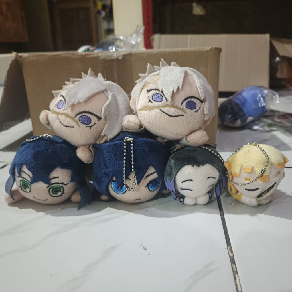 original merchandise plush inosuke sanemi zenitsu shinobu