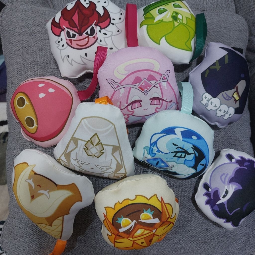 Gantungan lucu Cookie run kingdom CRK bagcharm gantungan hp gantungan kunci keychain