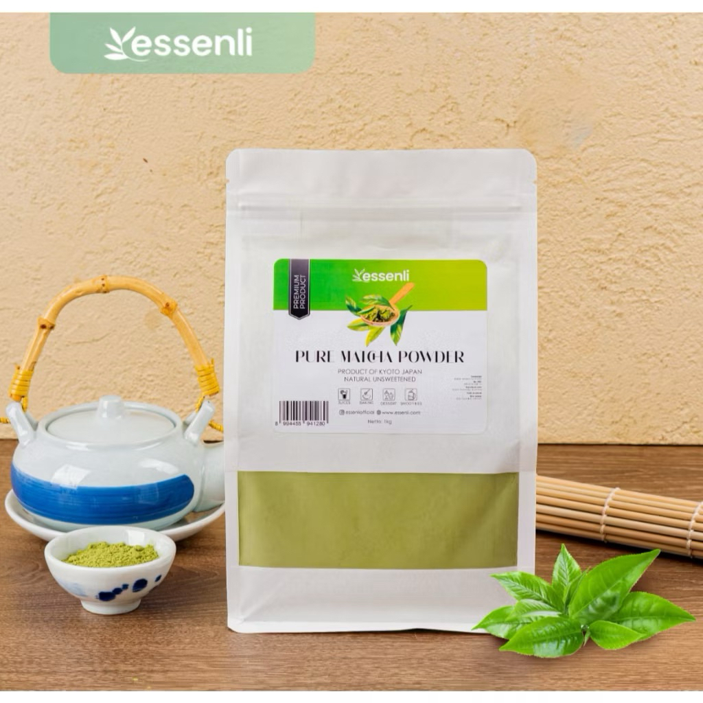 

ESSENLI Premium Pure Matcha Powder 1kg