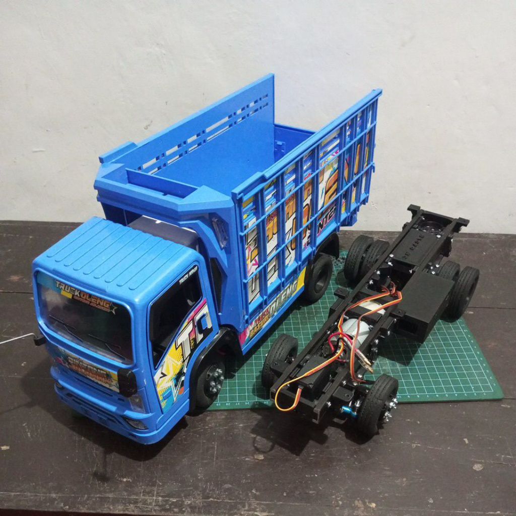 CHASIS RC TRUK BASURI OLENG kelas hobby