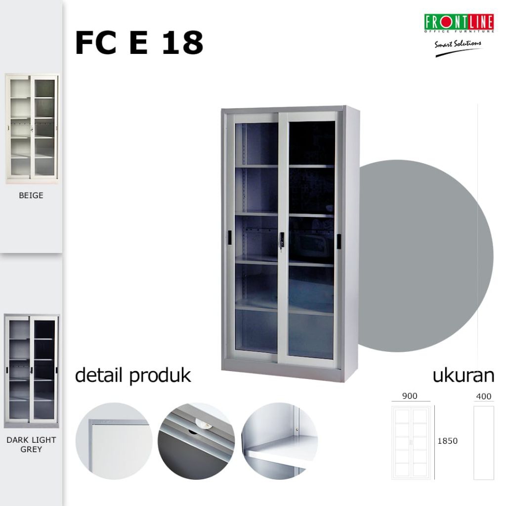 Frontline Filling Cabinet Besi Lemari Arsip FC E 18