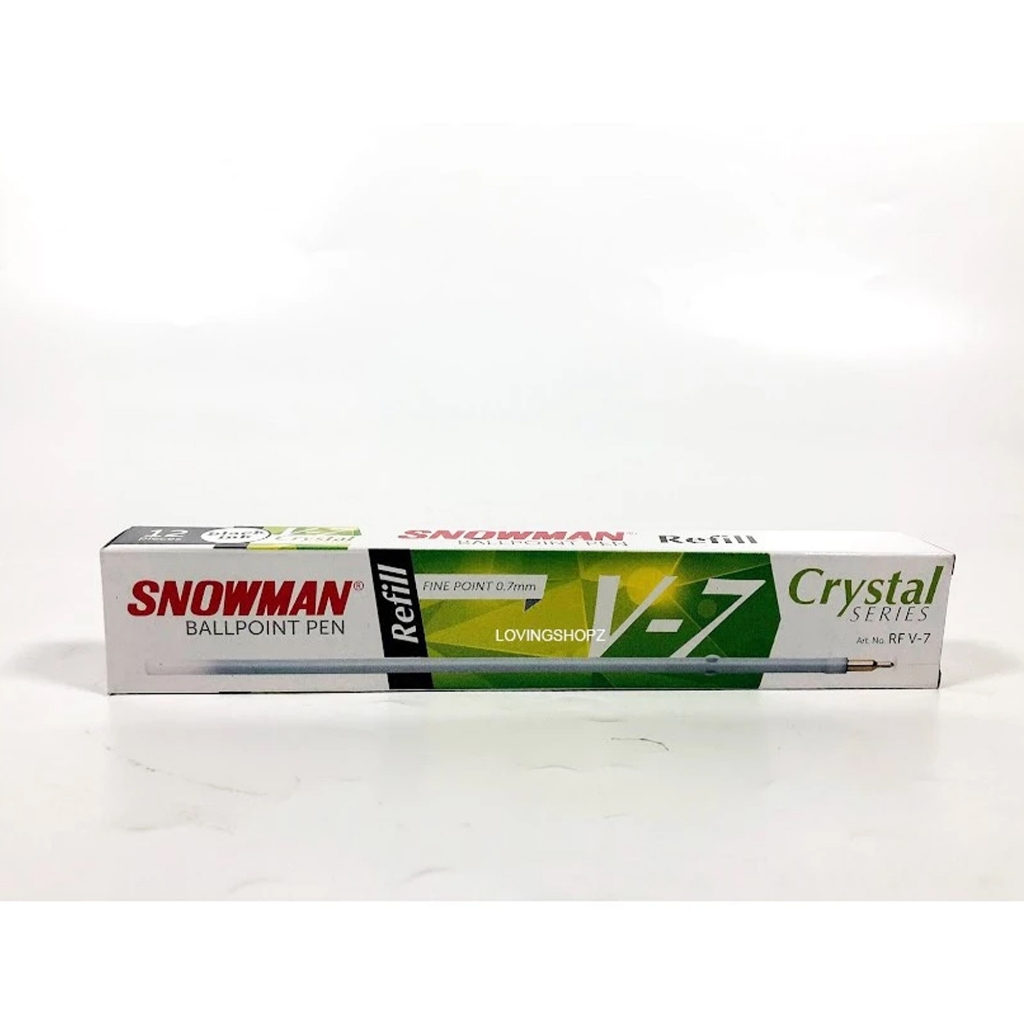 

Refill Snowman V7, isi pulpen snowman V7