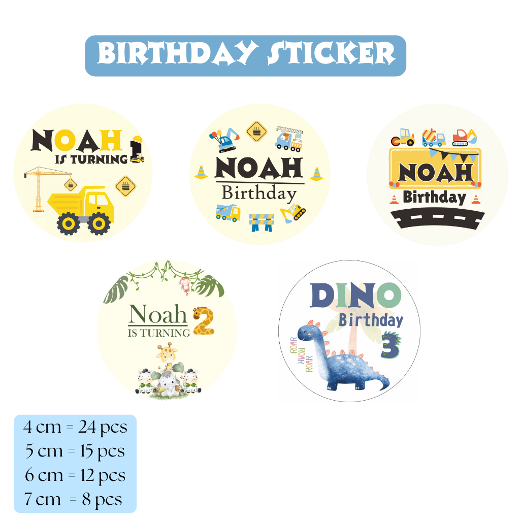 

Sticker Bento | Sticker Ulang Tahun | Sticker Hampers | Sticker Birthday