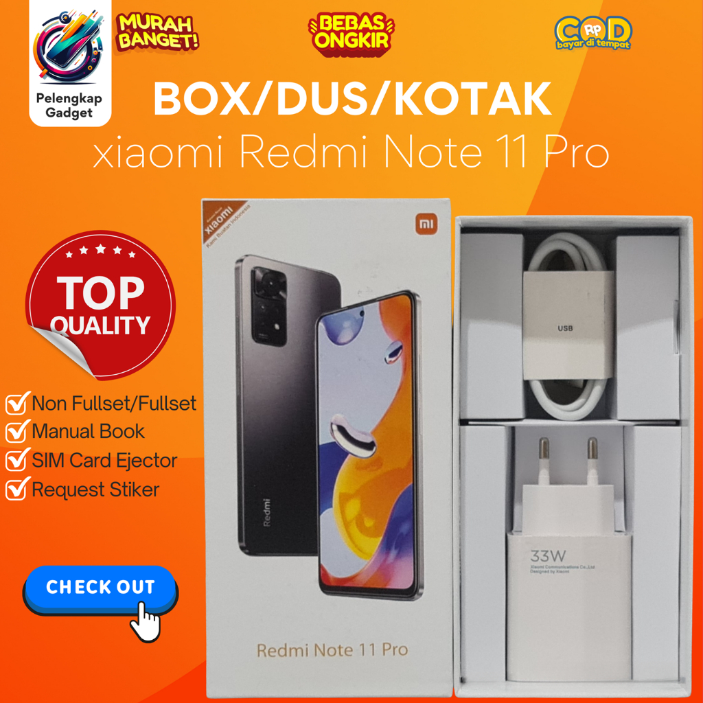 

BOX/DUS/KOTAK xiaomi Redmi Note 11 Pro