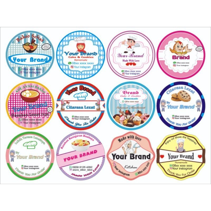 

CETAK STIKER CROMO/ STIKER BULAT LABEL NAMA MAKANAN/ STIKER KEMASAN MAKANAN DAN MINUMAN