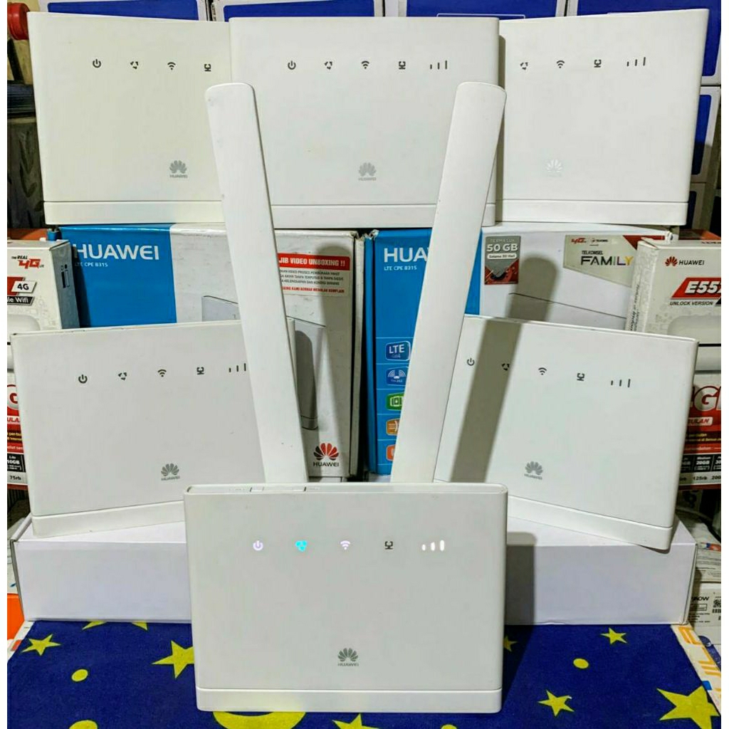 HUAWEI B315s-607 Wifi 4G Router Unlock Alloprator 4G Band 1'3'8'40 LTE 900'1800'2100'2300Mhz