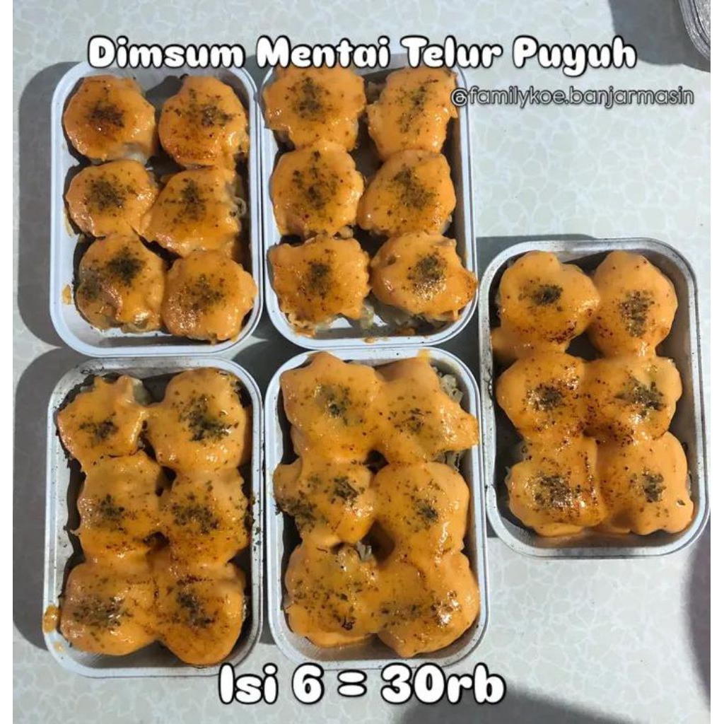

Dimsum Mentai isi Telur Puyuh isi 6