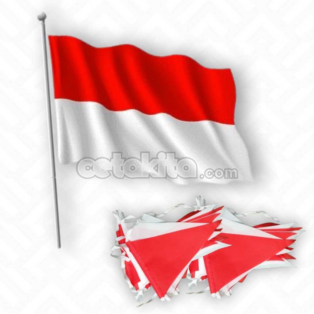 Spanduk Kain Bendera Custom TC Textile