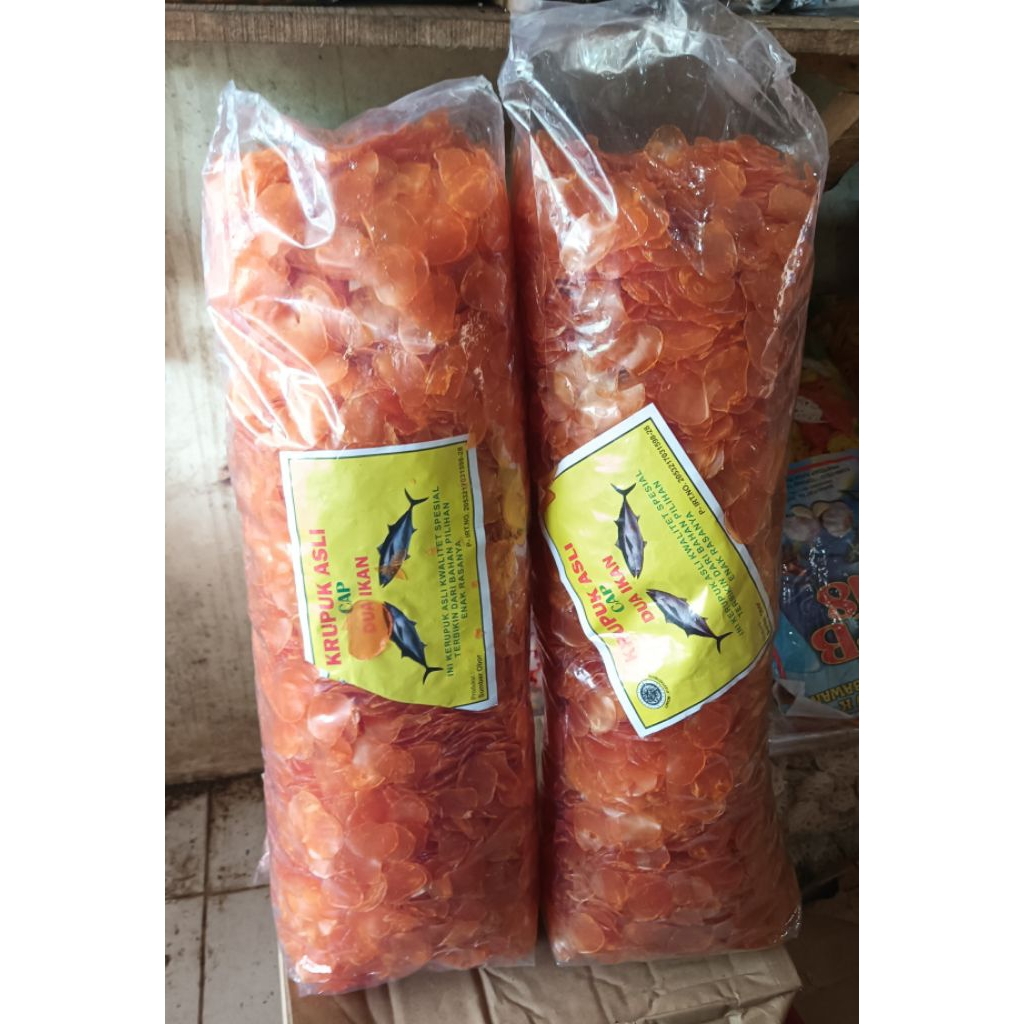 

Kerupuk Cap Dua Ikan Dan Sari Tenggiri 4000grm/ball Zabir Frozen Food