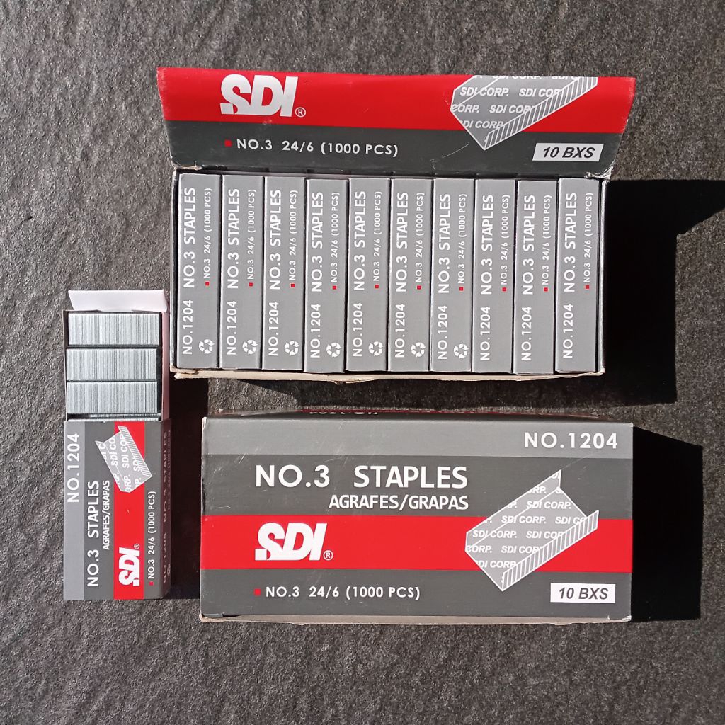 

Isi Staples SDI No.3 ( Pak ) [ Original ]