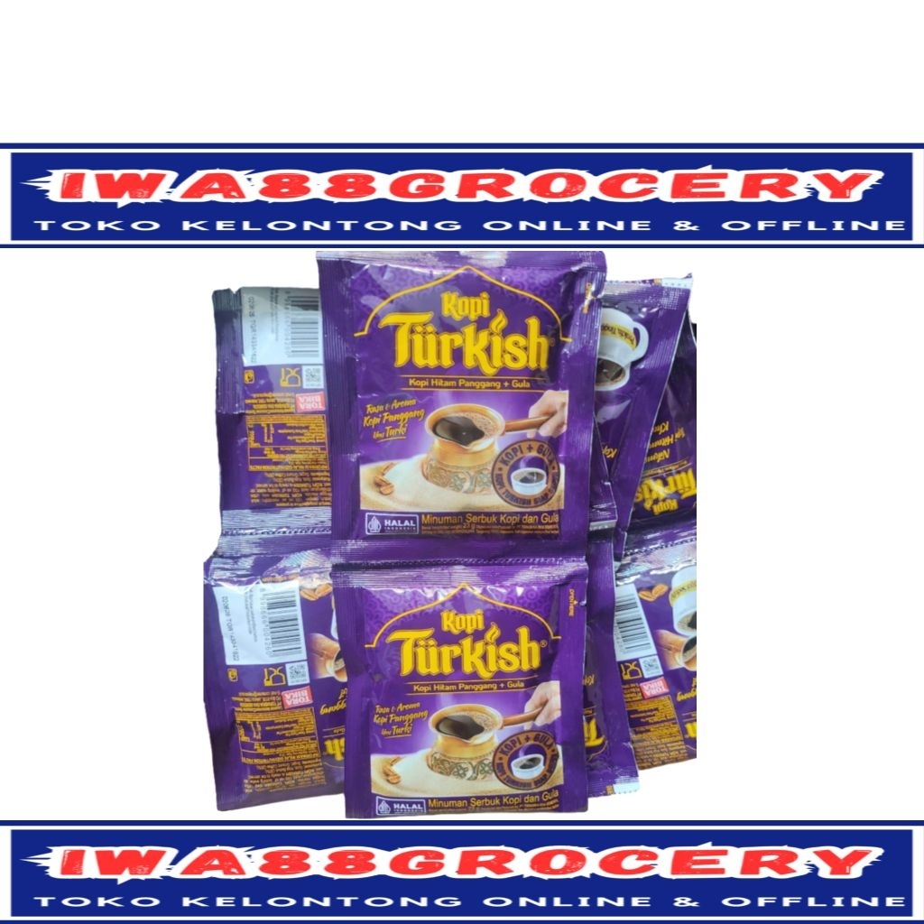 

kopi Turkish gula + kopi by Torabika 1sachet