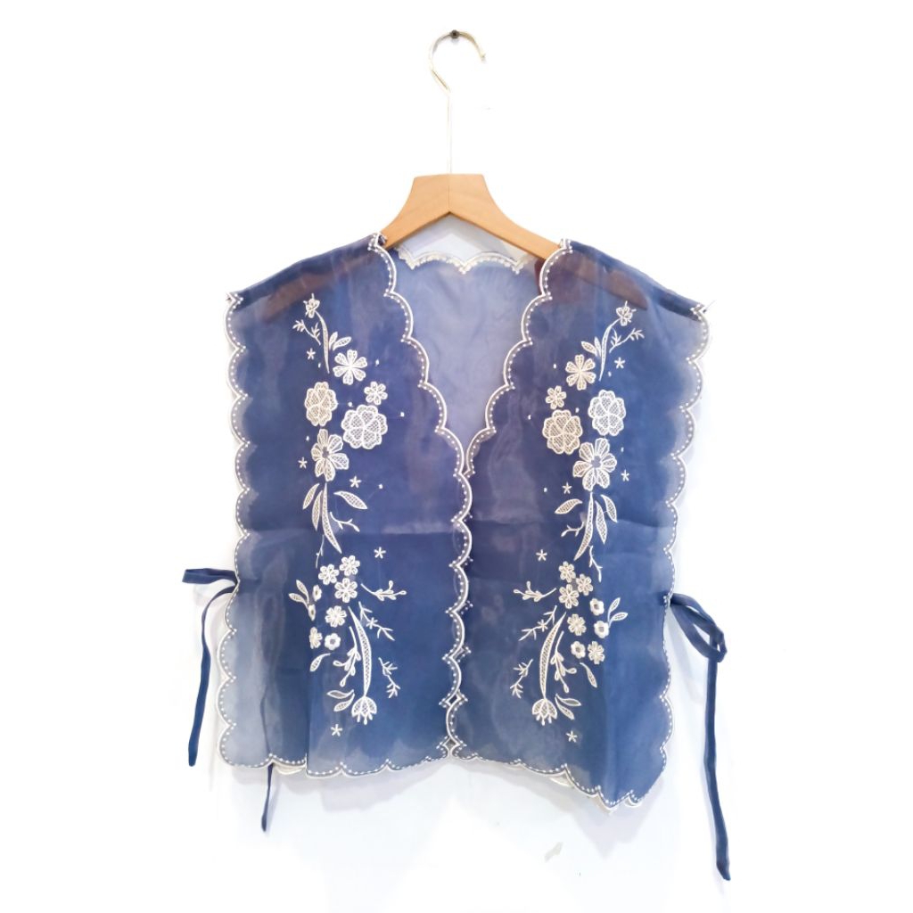 New//Outer bordir motif bunga