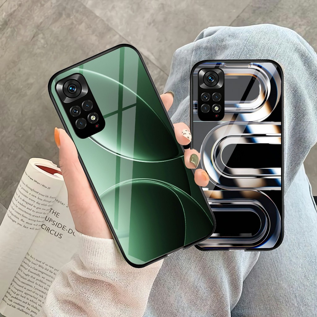 Softcase Kaca Redmi Note 11 4G Note 11 Pro 5G - Case Hp Redmi Note 11 4G Note 11 Pro 5G - Kesing hp 