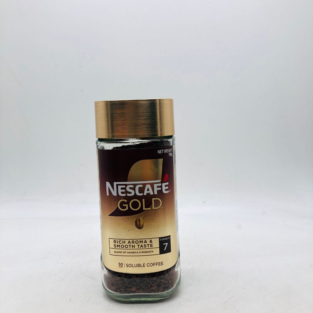 

Nescafe kopi gold rich aroma smooth taste 100 gram 50 cup coffee