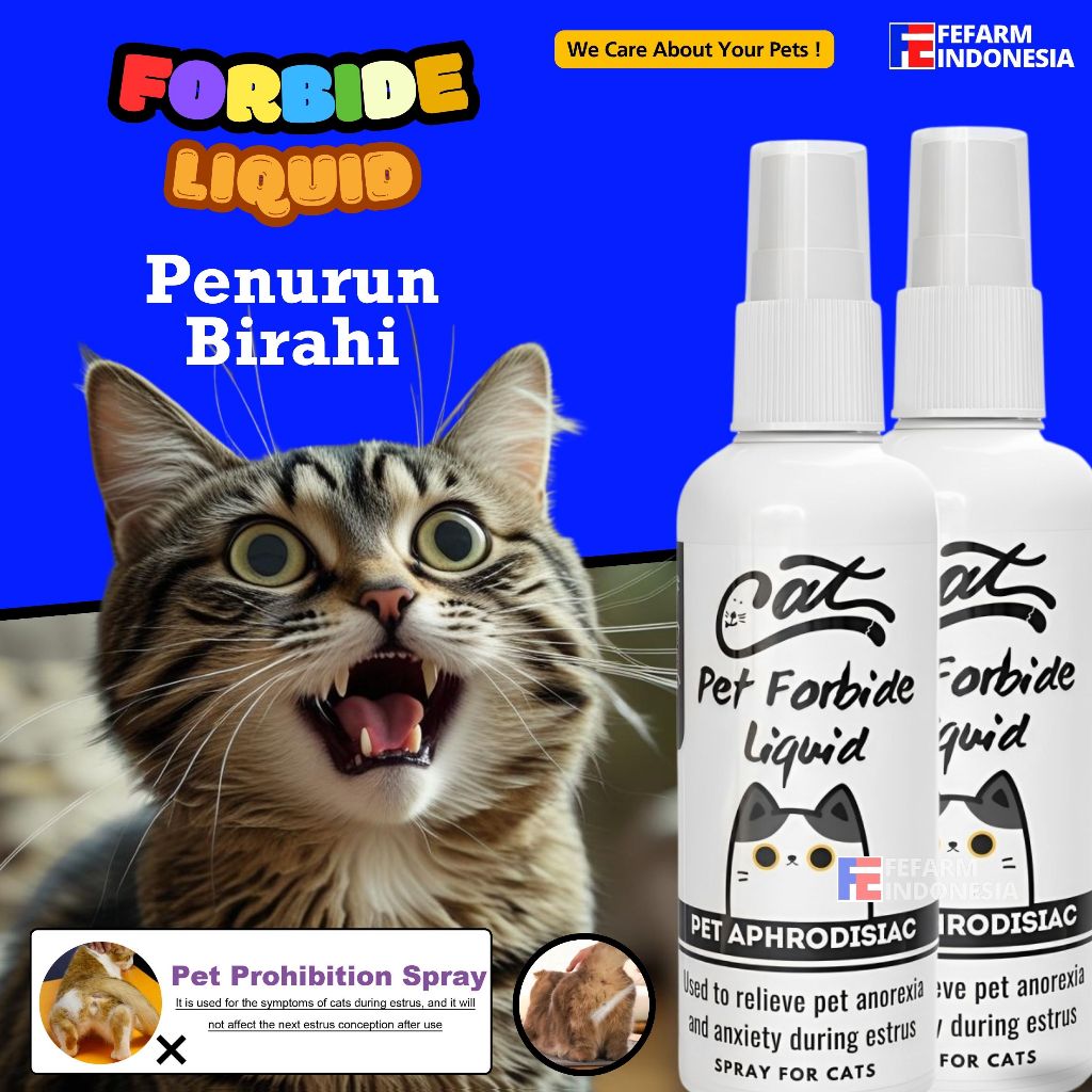 Penurun Birahi Libido Kucing Liquid PET BENZ LIB DOWN LIB Solusi Hewan Peliharaan Anda Tetap Tenang 