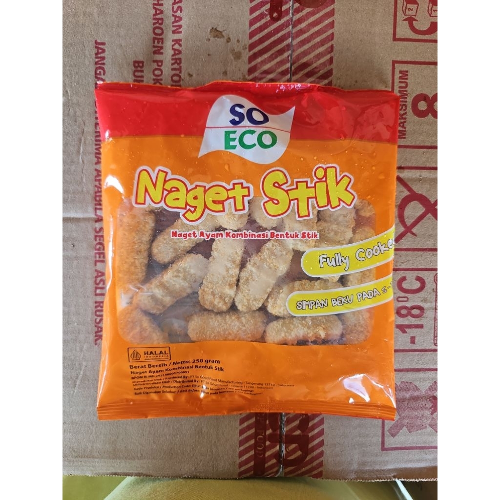 SO ECO nugget stick kemasan 250gr