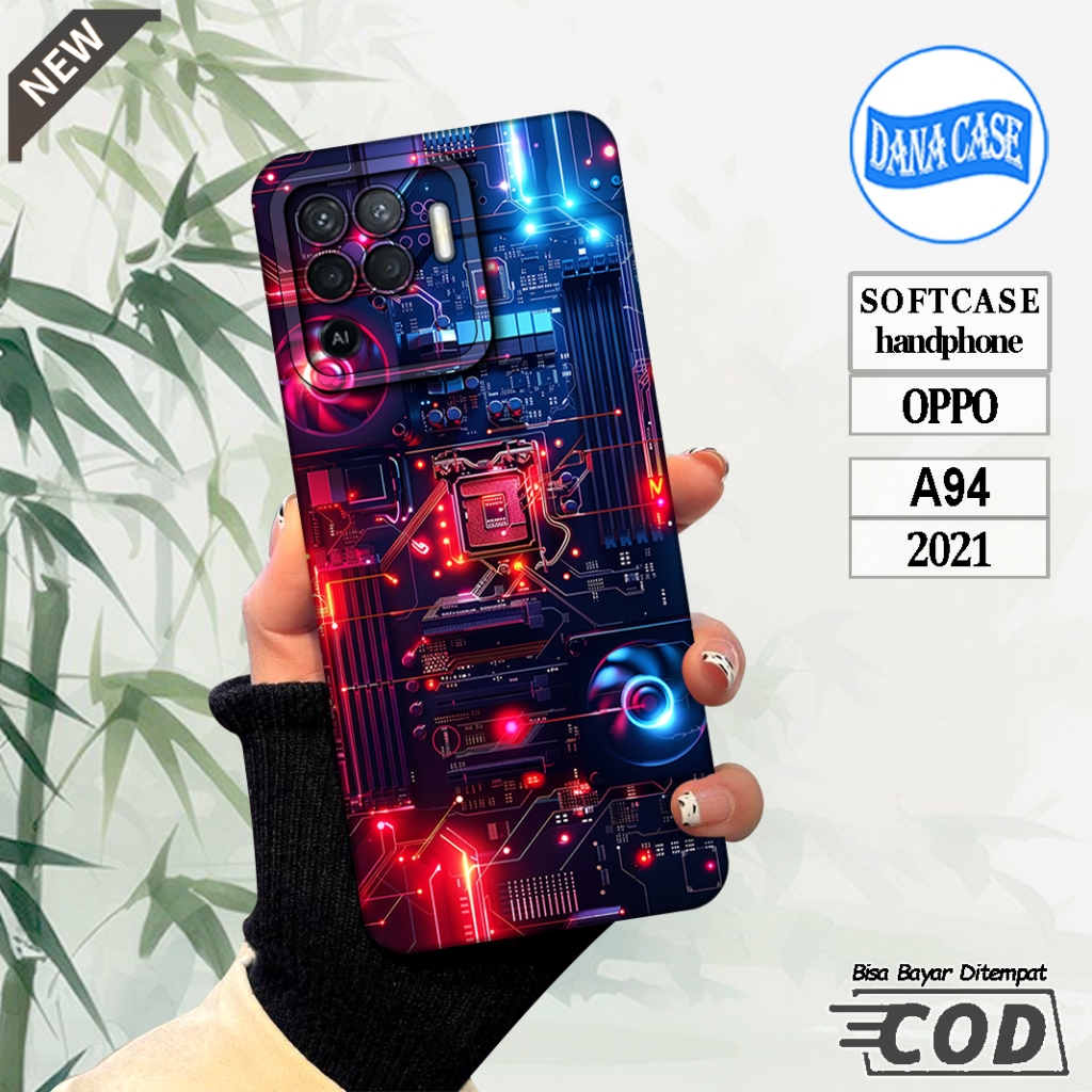 Case OPPO A94 Casing OPPO A94 4G Terbaru 2021 Aksesoris Softcase Casing Silikon Case Pelindung Hp