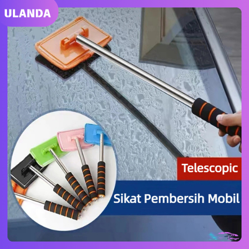 Kemoceng Mobil Telescopic Lap Microfiber Premium untuk Cuci Mobil Gagang Panjang Bisa Dipanjangkan &