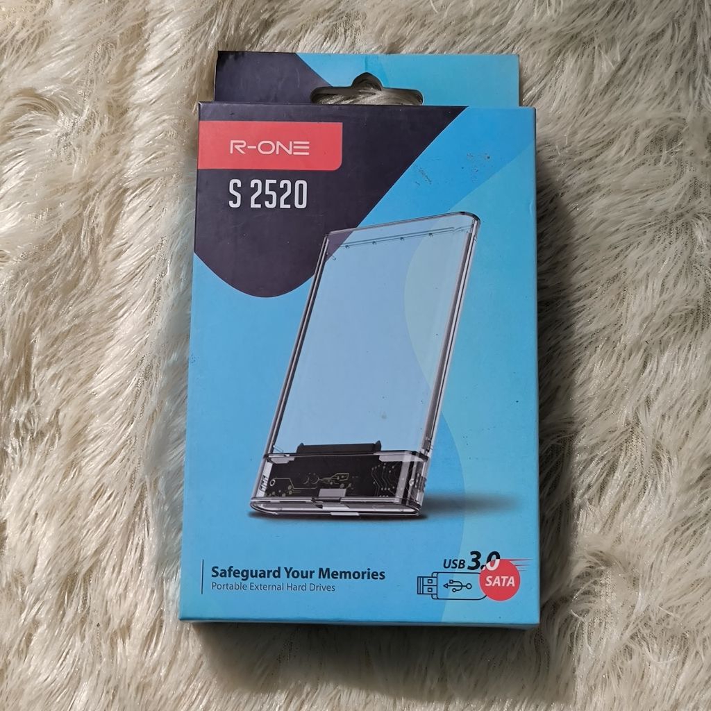 R-ONE S2520 Enclosure Hardisk 2,5 Inch Usb 3.0 Transparant