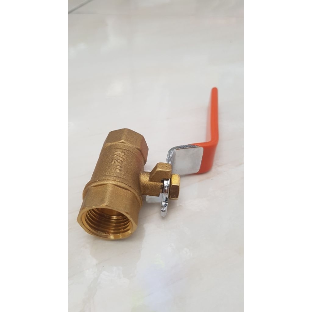 Stop kran BALL VALVE KUNINGAN / STOP KRAN 1/2"