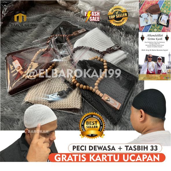 GROSIR ISI 20 PCS PECI MADINAH/PECI HAJI/KOPIYAH PUTIH/MADINAH HITAM PUTIH By ELBAROKAH99