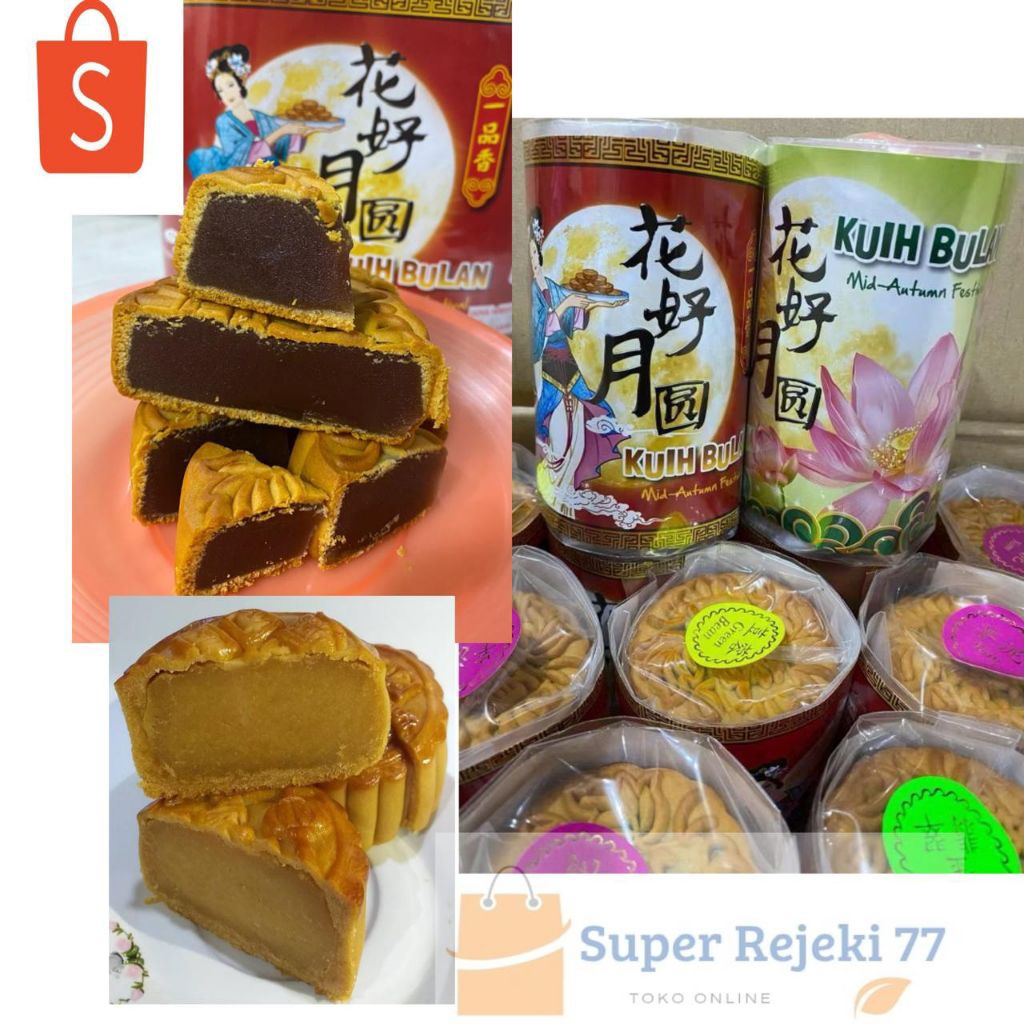 

Mooncake Malaysia TongQiu isi4 pcs