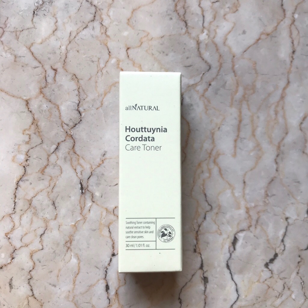 All natural houttuynia cordata care toner 30ml