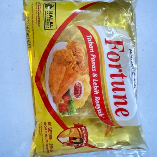 

Minyak Fortune Kemasan 250ml | GRATIS ONGKIR INSTAN