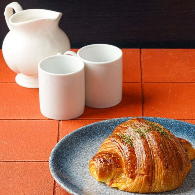 

Smoked Beef and Cheese Croissant Pomme Artisan Bakeshop and Juice