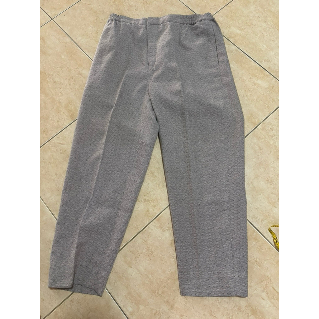 Celana kulot kain kerja wanita executive original warna abu