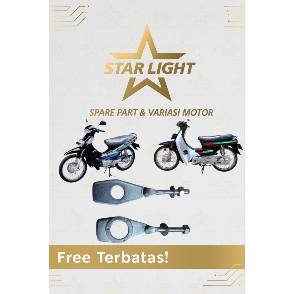 anting anting sasis stelan rantai motor honda supra x supra fit old grand legenda