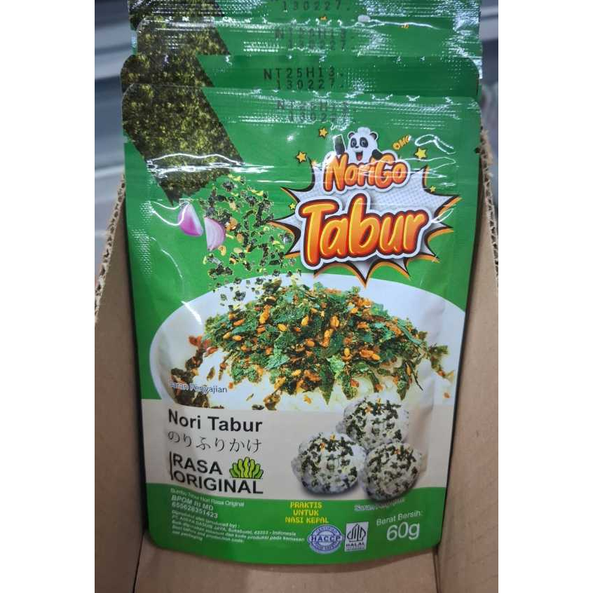 

NoriGo Tabur rasa original 60g
