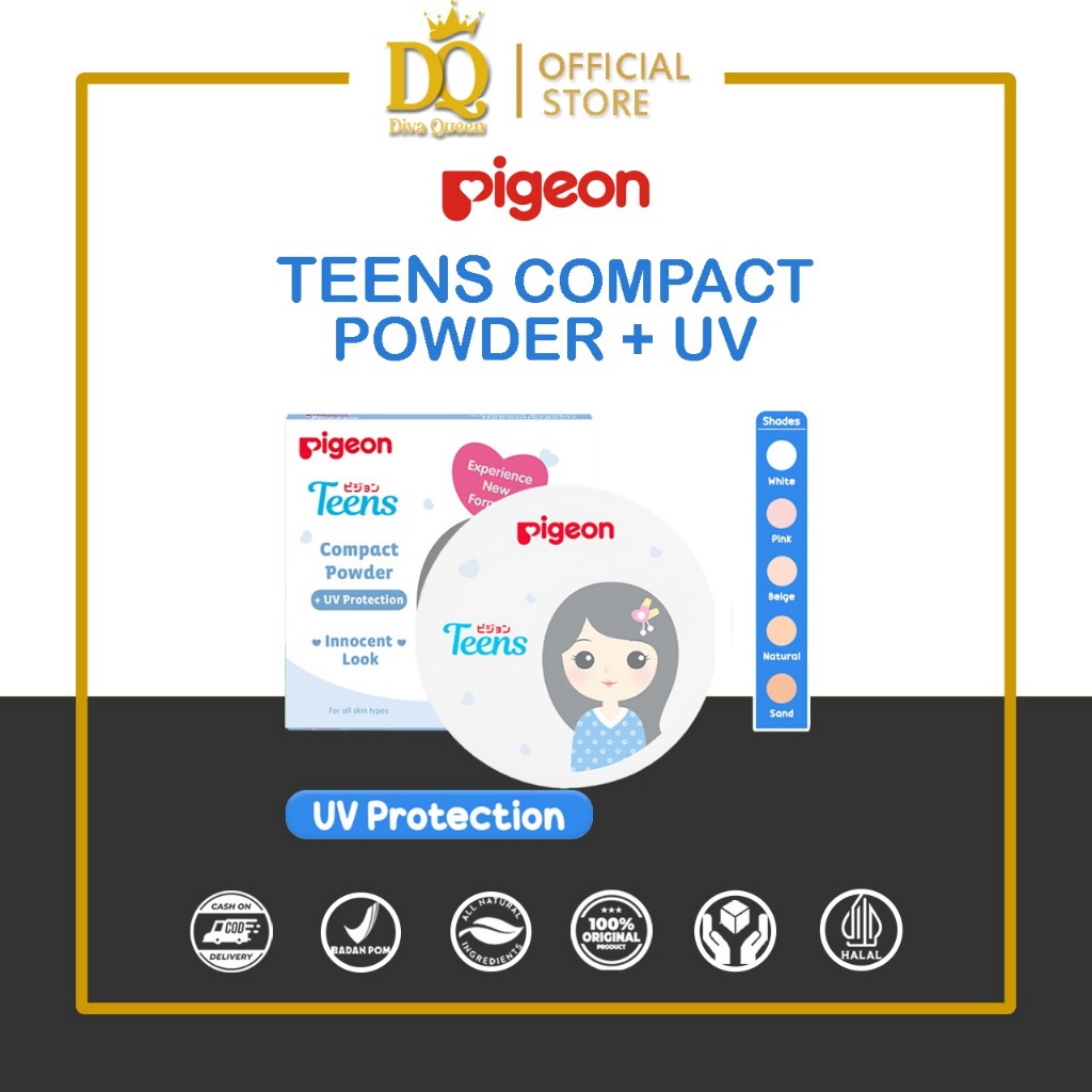 PIGEON TEENS COMPACT POWDER + UV