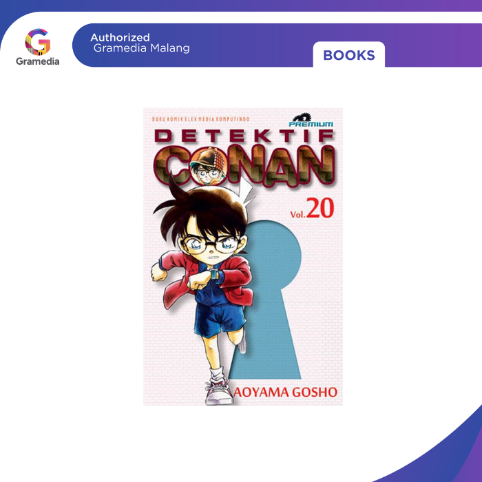 Gramedia Malang - Komik Detektif Conan Premium 20