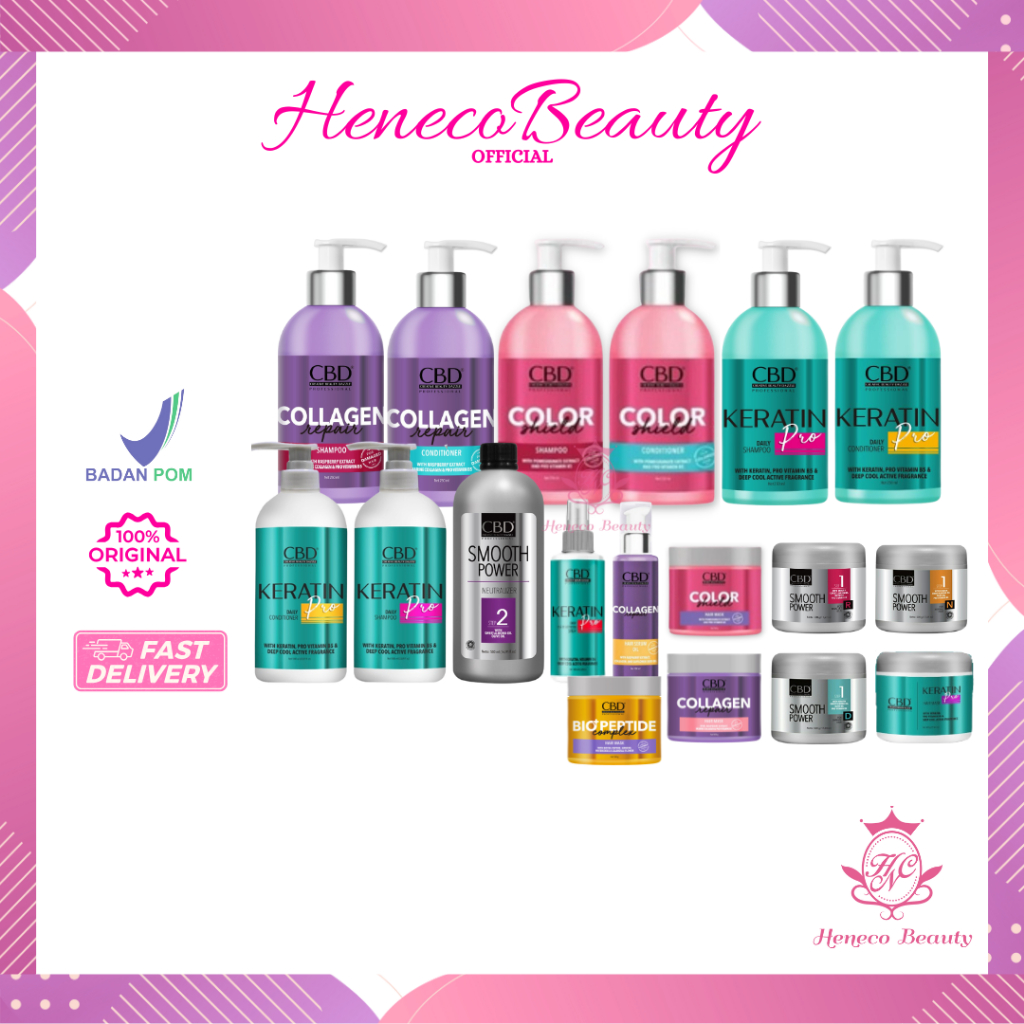 CBD Keratin Pro Treatment / Daily Hair Mask / Collagen Repair  / Vitamin Spray / Shampoo / Condition
