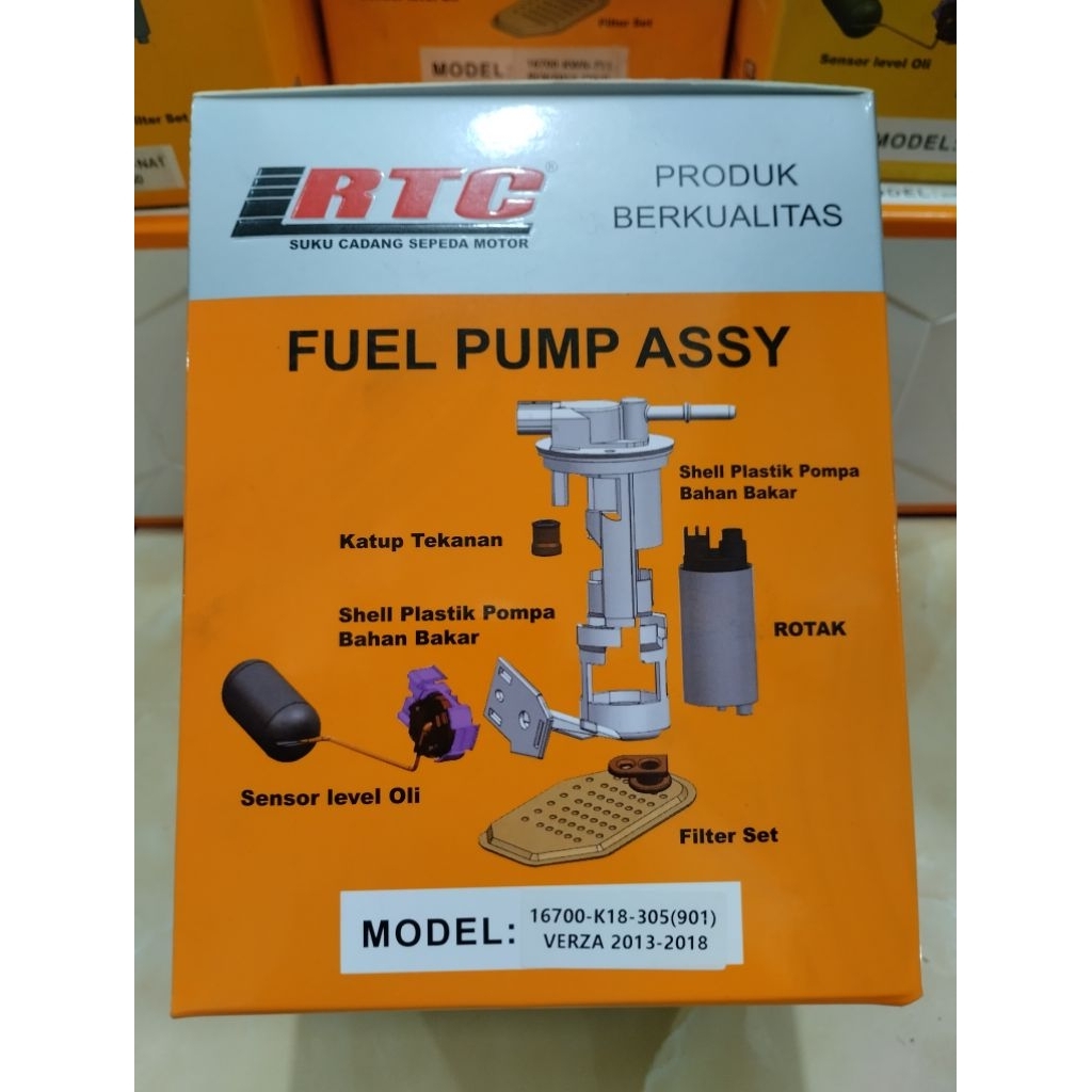 fuel pump pompa bensin VERZA