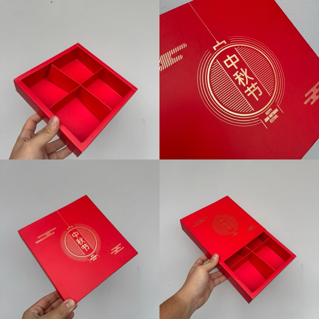 

Dus mooncake 100gr sekat 4 classic mooncake red + Kartu Ucapan (Harga tertera untuk 5 pcs dus)