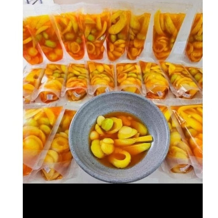 

asinan buah mix mangga, kedondong salak, 450gram