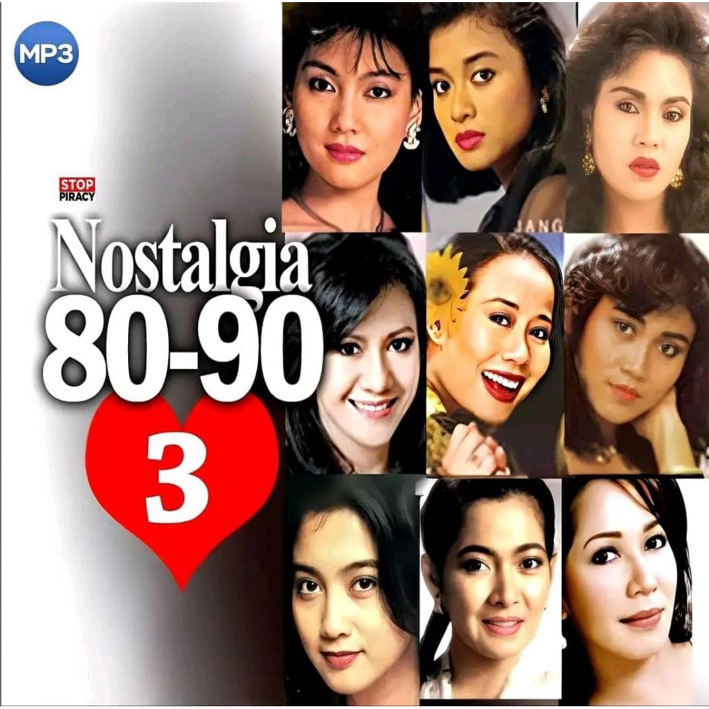 KASET MP3 LAGU MEMORI NOSTALGIA 80 90AN - KASET CD ORIGINAL - KASET LAGU MOBIL - KASET CD MP3 LAGU K